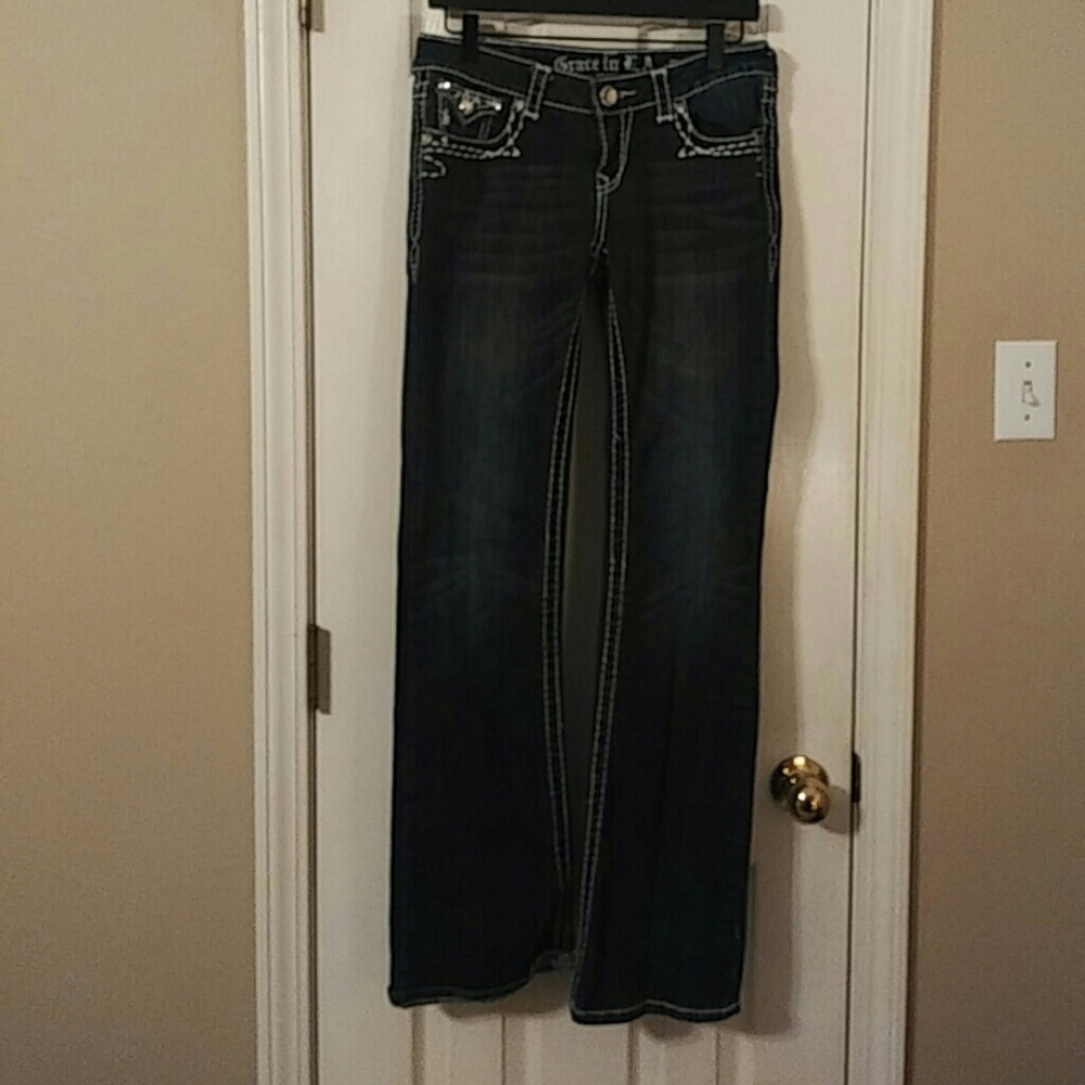 Grace blue jeans